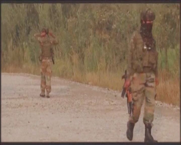 The Union home ministry said two special police officers (SPOs) were trapped in the building which was stormed by the militants.