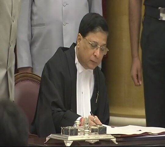 He has succeeded Chief Justice Jagdish Singh Khehar who demitted office earlier on Monday. 