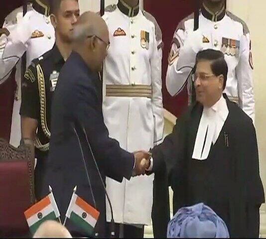 Justice Misra was administered the oath of office by President Ram Nath Kovind. 