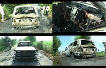 Cars Set Ablaze Near Sirsa After Ram Rahim Singh Sentenced To 10 years