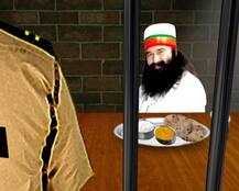 How was Ram Rahim’s 1st night in Rohtak jail?