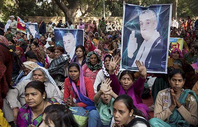 Another self proclaimed godman faces judgement today. ‘Sant’ Rampal, who has been accused of spreading violence in the name of religion, would face court today. (All images: PTI)