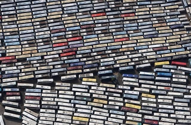 An aerial view shows buses parked after dropping Muslim pilgrims off near Mount Arafat, also known as Jabal al-Rahma (Mount of Mercy)Karim Sahib/AFP 