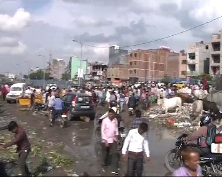 East Delhi Municipal Corporation mayor said it was triggered by rains.