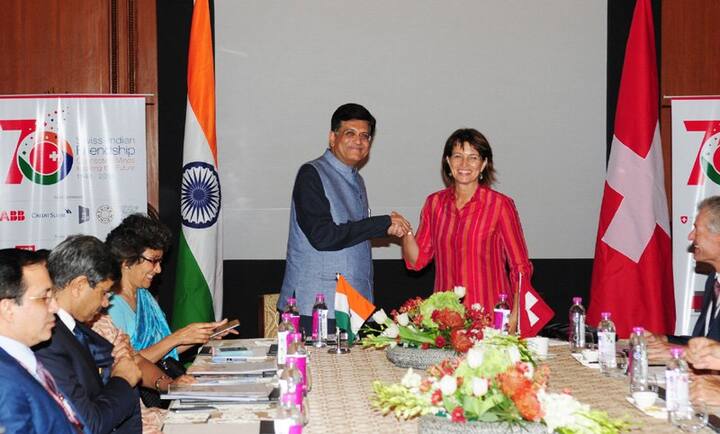 The Swiss president during her four-day India visit held bilateral talks with Prime Minister Narendra Modi on a wide range of issues, including combating black money and cooperation in several sectors. The 70th year celebrations will be held till 2018. As part of the inaugural event, Leuthard, on the last leg of her trip, felicitated several