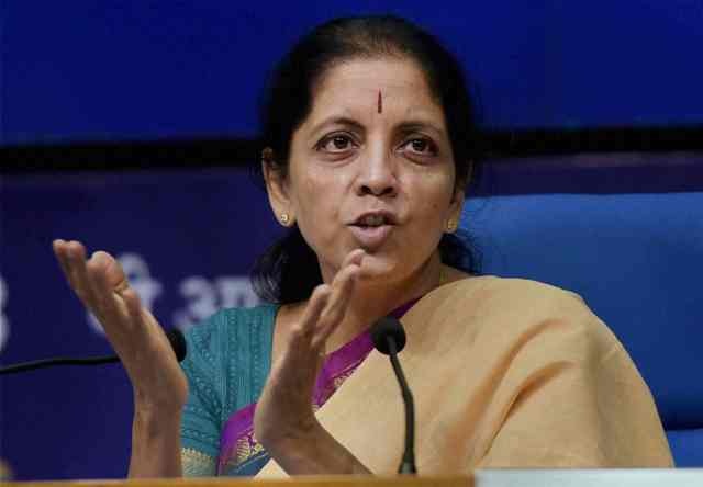 Are those observing black day in favour of black money, asks Sitharaman Are those observing black day in favour of black money, asks Sitharaman