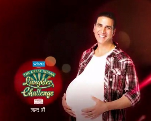Akshay Kumar is hilarious in first Great Indian Laughter Challenge promo Akshay Kumar is hilarious in first Great Indian Laughter Challenge promo