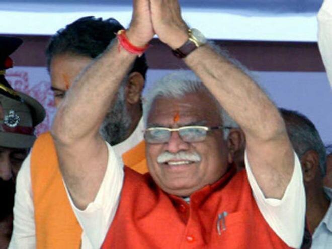 Commenting on the situation that erupted in Haryana as an aftermath of Ram Rahim’s conviction CM Khattar said that “proceedings done by the government are satisfactory”