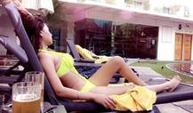 TV Actress Sara Khan Chills Out In Bikini in Pattaya - Here Are The Pictures