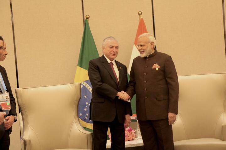 Meanwhile, BRICS voiced serious concern over violence perpetrated by terror groups like the Taliban, al-Qaeda and Pakistan-based LeT and JeM besides calling for expeditious adoption of a global convention by the UN to deal with the menace.