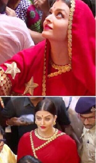 Former Miss World looked stunning in Red saree and her fans could not resist to take her pictures and post it on Instagram. (Image- Instagram)