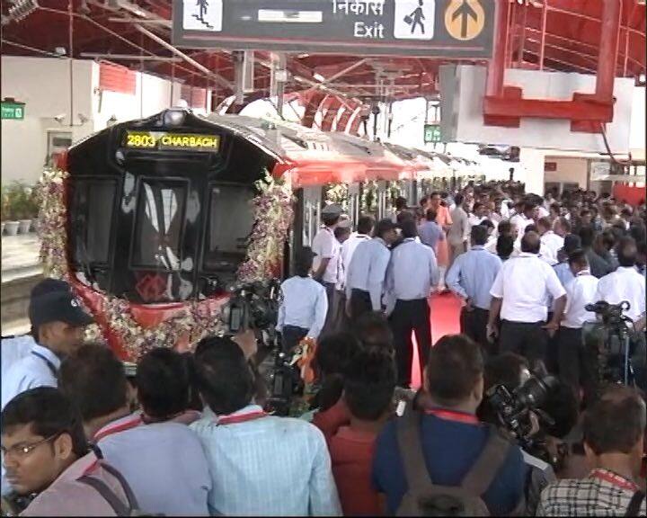 It was thrown open to the public on Wednesday.