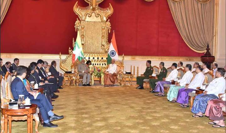 PM Modi emphasized on India and Myanmar’s strengthening bond that would subsequently help in fighting against terrorism will toughen trade and investment, infrastructure and energy. 