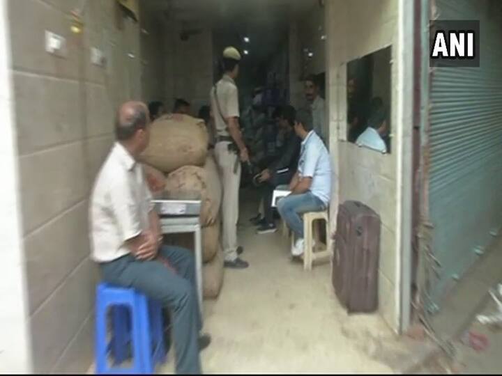 As many as five traders in old Delhi were also raided by the NIA officials.