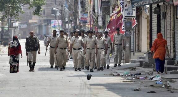 The Haryana Police is investigating claims that top Dera Sacha Sauda functionaries paid a 'supari' (contract) of Rs 5 crore to criminal elements to instigate violence in Panchkula and other places after sect chief Gurmeet Ram Rahim Singh's conviction for rape. (All images: PTI)