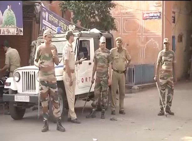 One policeman has been killed while ten have been injured in the violent attack after which mobile internet services have also been suspended in affected parts of the city till further orders. 