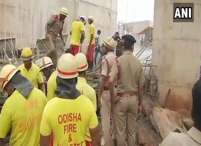 Around 15 labourers were working on the flyover when the structure collapsed on them in the afternoon.
