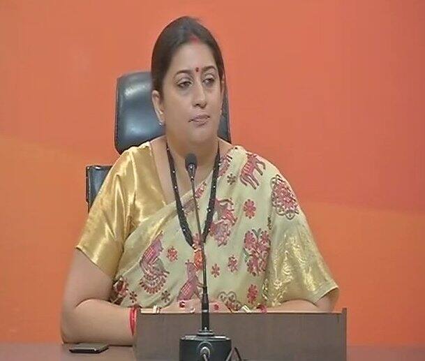 When it comes to J&K, for Rahul Gandhi, it is politics and not the interest of the nation at large: Smriti Irani