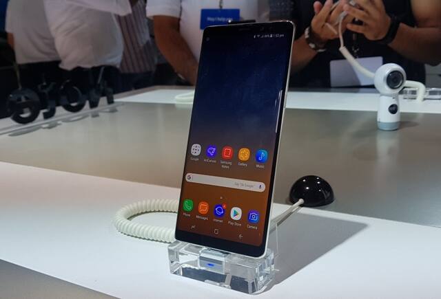 Similar to the Galaxy S8 and the Galaxy S8+, the Note 8 also sports 