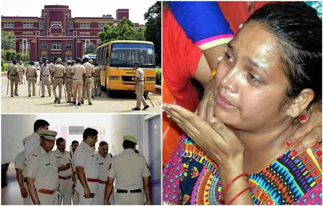 Garg said he had gone to deposit his son's fees on Friday and was standing at the main reception in the school when he heard some commotion. 