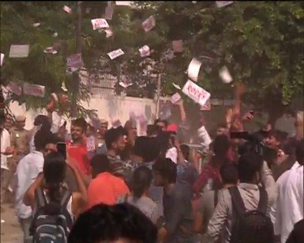 ABVP’s Mohammad Nagar won Secretary post and Uma Shankar won Joint Secretary post 