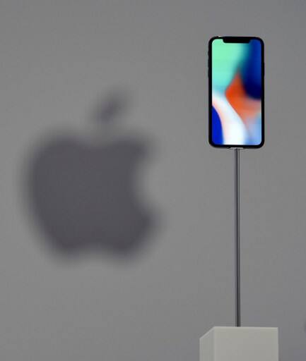 Apple is refreshing its lineup of iPhones with camera, display and speaker improvements.  The new phones promise to shoot pictures with better colors and less distortion, particularly in low-light settings. The display will adapt to ambient lighting, similar to a feature in some iPad Pro models. Speakers will be louder and offer deeper bass.  The new iPhone 8 will keep its predecessor's size — 4.7 inches — but have a higher starting price of $699, up from $649. The 5.5-inch iPhone 8 Plus starts at $799, up from $769. The new phones come out Sept. 22. AFP PHOTO / Josh Edelson