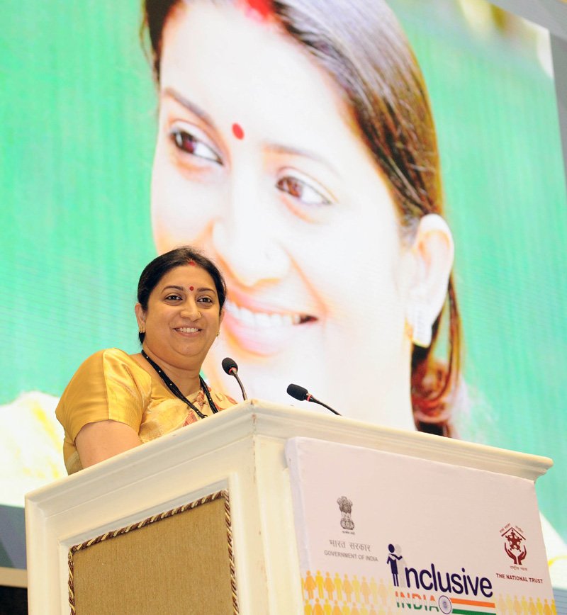Information and Broadcasting Minister Smriti Irani also lashed out at Gandhi, saying a 