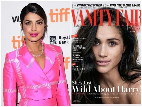 Meghan Markle's 'Vanity Fair' cover story is little sexist: Priyanka Meghan Markle's 'Vanity Fair' cover story is little sexist: Priyanka