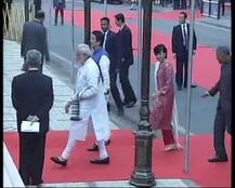 PM Modi, Shinzo Abe Visit 16th Century Sidi Saiyyed Mosque In Ahmedabad