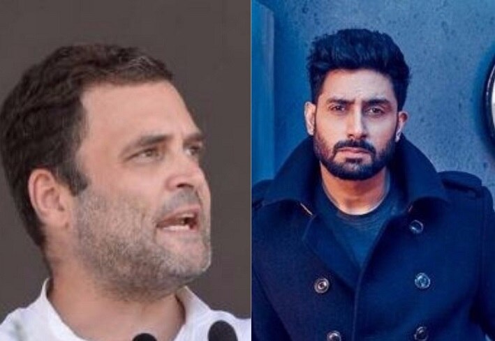 Abhishek Bachchan is too a product of dynastic legacy: Rahul Gandhi Abhishek Bachchan is too a product of dynastic legacy: Rahul Gandhi