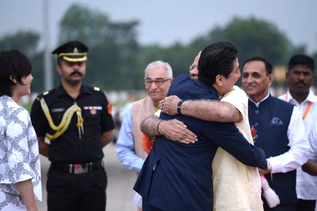 Congress Wonders Why Shinzo Abe Being Hosted In Gujarat & Not Delhi!