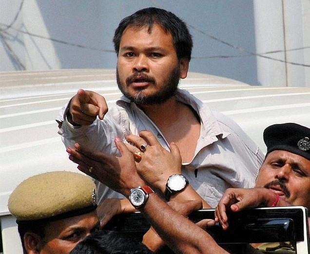 Assam's RTI activist Akhil Gogoi arrested Assam's RTI activist Akhil Gogoi arrested