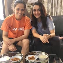 Shraddha spends time with Saina Nehwal and family in Hyderabad as they prepare for Olympian’s biopic