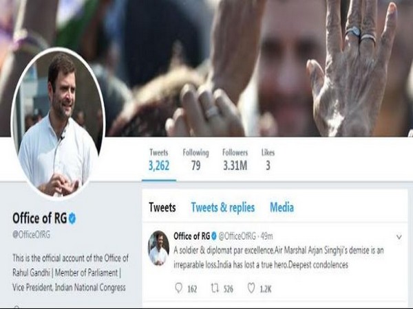 Rahul goofs up again, terms Marshal of IAF Arjan Singh, Air Marshal