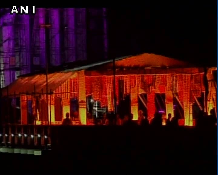 After the inauguration at the dam site at Kevadia, Modi will go to Sadhu Bet, an island in the Narmada river where a 182-metre tall statue of Sardar Vallabhbhai Patel, called 'Statue of Unity', and a memorial complex dedicated to the country's first home minister are coming up.