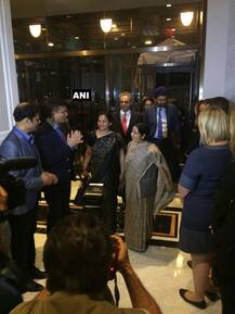 Sushma reaches New York for UNGA session; to hold talks with Japan, US over China
