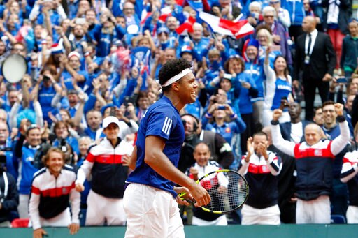 Tsonga sends France into Davis Cup final Tsonga sends France into Davis Cup final