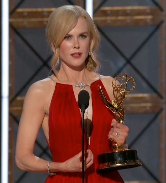 Nicole Kidman wins her first Emmy Award for 'Big Little Lies' Nicole Kidman wins her first Emmy Award for 'Big Little Lies'