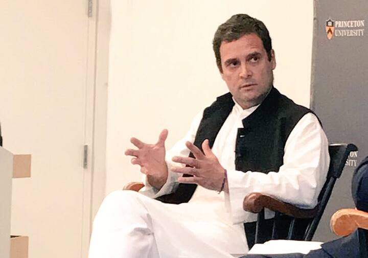 Congress Vice President Rahul Gandhi on Wednesday while addressing the students at Princeton University, United States said that politics of polarization is taking place in India. / Image courtesy: Rahull Gandhi Twitter
