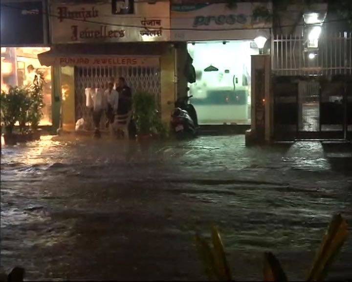 This quantity falls under the weather category of 'extremely heavy rain' (204.5 mm and above), he said. The observatory recorded over 100 mm in just three hours (5.30-8.30pm), the official added.