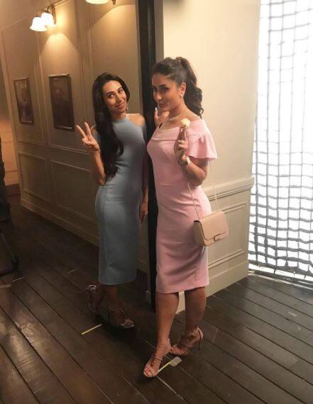 Kareena also sets a good example of a loving sister. Karishma is also always seen on kareena's side. 