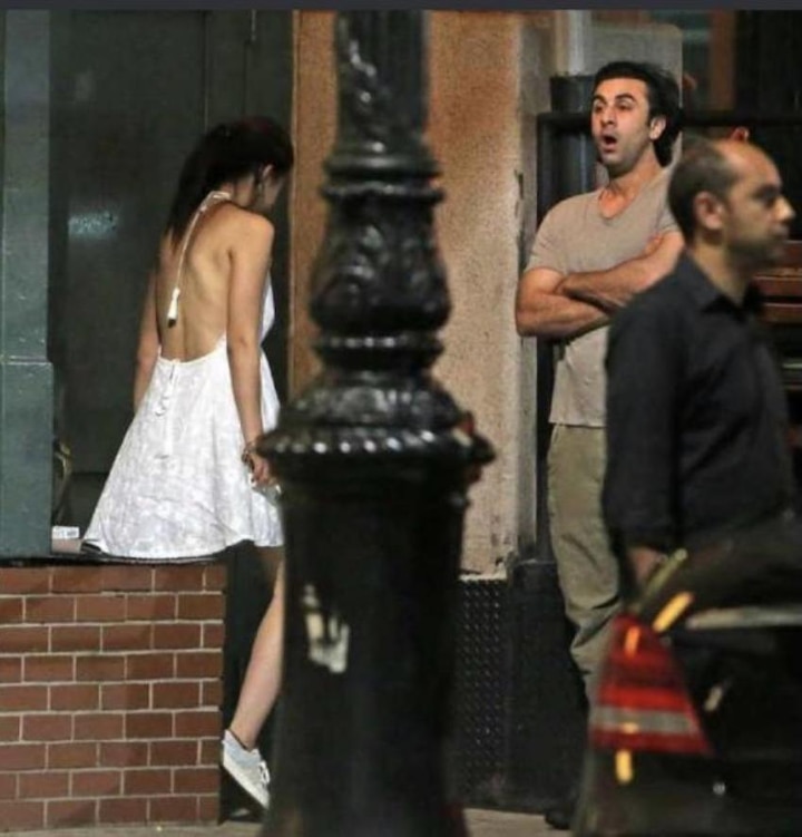 Well, these pictures are of the time when Ranbir Kapoor was in New York to shoot for Dutt’s biopic.