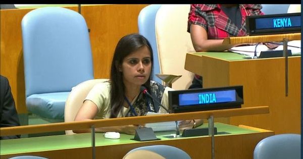 India’s Eenam Gambhir hits back at Pakistan in UN; calls it \'Terroristan\'