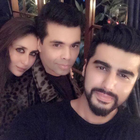 Karan Johar who was also present at the party posted this picture on Instagram. He captioned the image, 