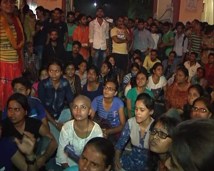 Varanasi: BHU Students Protest Against Alleged Molestation Of A First-Year Student Varanasi: BHU Students Protest Against Alleged Molestation Of A First-Year Student