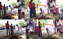 PM\'s Shramdan For Construction Of Twin Pit Toilet In Varanasi