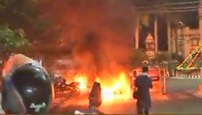 As a result of this protest and consequent violence, BHU is closed until October 2. (Image: ABP Live)