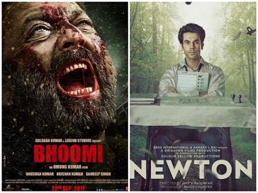 'Newton' leaves 'Haseena Parkar', 'Bhoomi' behind at Box-Office 'Newton' leaves 'Haseena Parkar', 'Bhoomi' behind at Box-Office