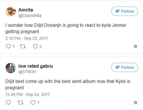 Diljit Dosanjh heartbroken on Kylie Jenner’s pregnancy revelation