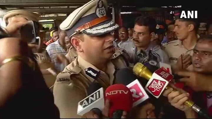 Niket Kaushik, GRP Commissioner said that Of the injured 20 people have serious injuries, rest have minor injuries. Can't comment more right now. (Image: ANI) 